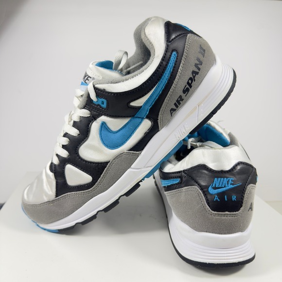 Nike Other - Nike Air Span II Recrafted Mens Size 11 Grey Blue White AH8047-001 Sneakers